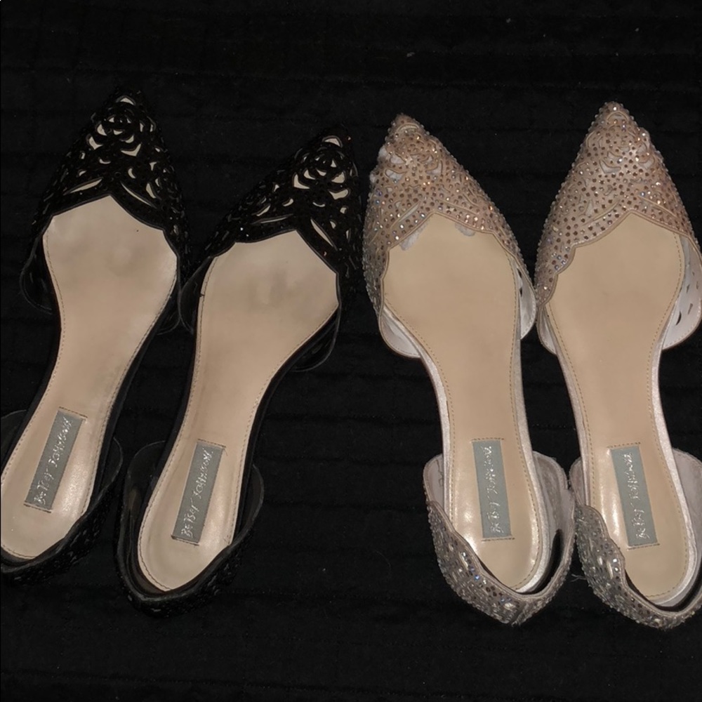 Betsy Johnson flats All offers considered